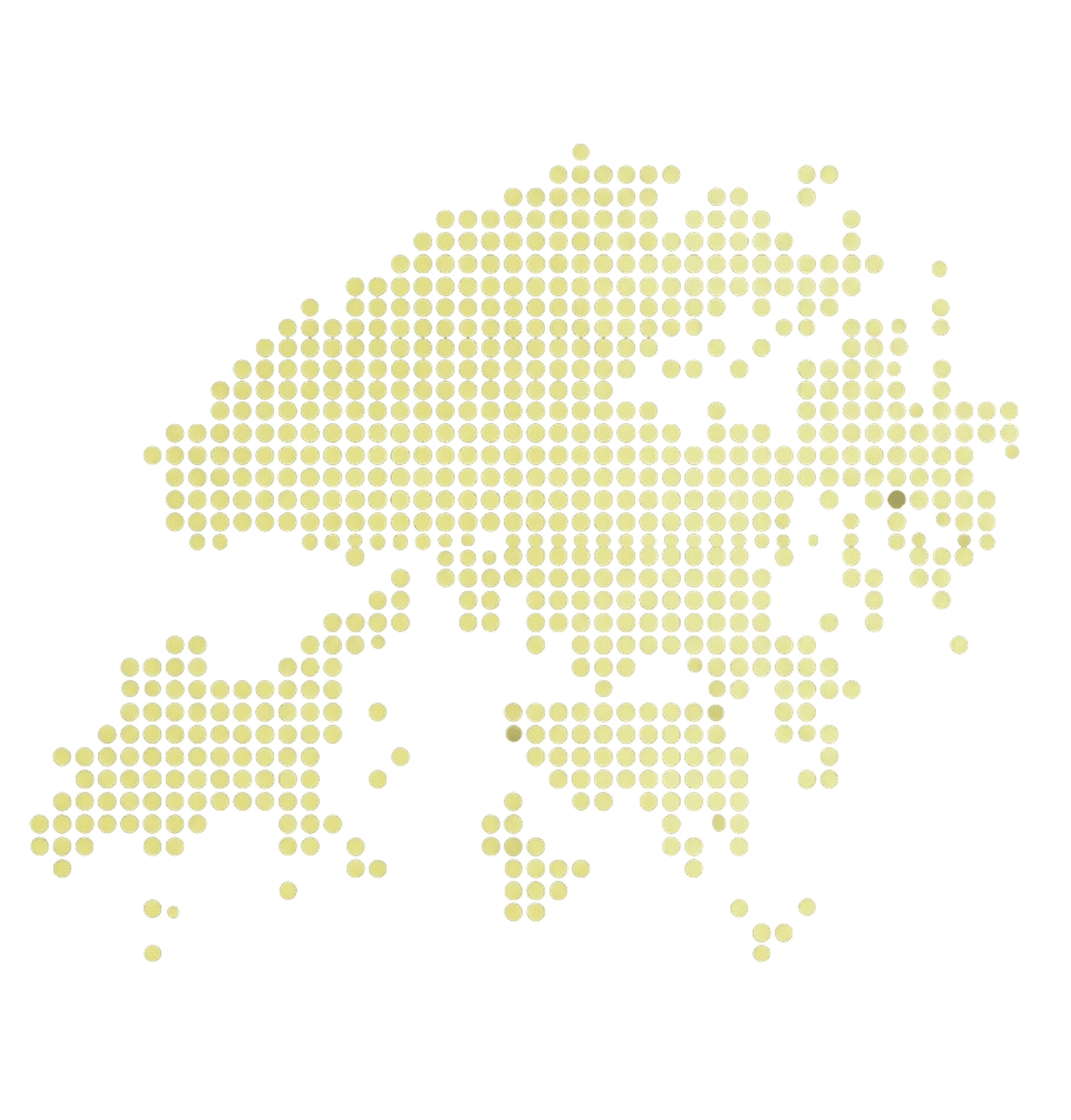 Hong Kong dotted map